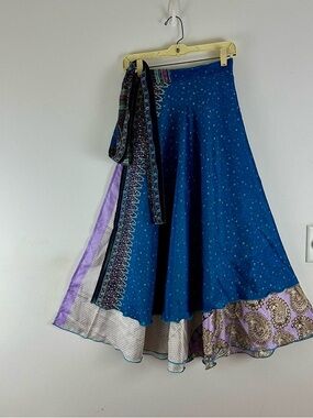 Reversible Maxi Wrap Skirt